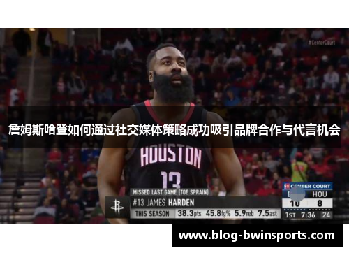 詹姆斯哈登如何通过社交媒体策略成功吸引品牌合作与代言机会