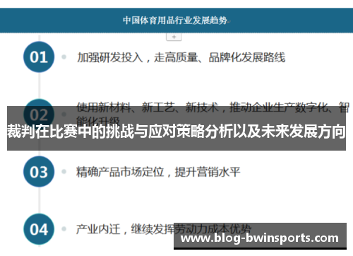 裁判在比赛中的挑战与应对策略分析以及未来发展方向